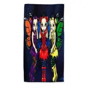 Three Wise Faeries No See Hear and Speak Beach Towels Medium Large Extra Large