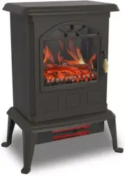 Lifesmart 1100 Watt Portable Electric Infrared Quartz Stove Heater for Indoor Us