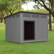 Premium Leaning Roof Dog House – Stylish, Durable, and Weather-Resistant Shelter