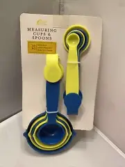 Measuring Cups and Spoons Set Plastic 10- Piece