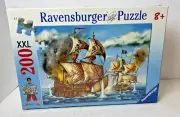 NEW Ravensburger PIRATE Ship Children's Jigsaw Puzzle 200 XXL Pieces Age 8+