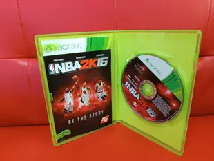 新北市板橋超便宜可面交賣XBOX360原版片~~NBA 2K16 美國職籃大賽 中文版~~實體店面可面交