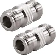 Whisary N Adapter N Female to N Female Adaptor 50 ohm N Jack Adapter N-Type Barrel Connectors
