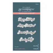 Spellbinders BetterPress Press Plate & De Set - Sending Joy Sentiments, BP-204