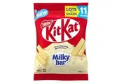 2 x KitKat Milkybar White Chocolate 11 Bars Share Pack 154g