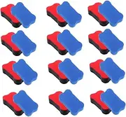 jojofuny 24pcs Portable Whiteboard Erasers Eva Chalkboard Erasers for Classroom Office Home Use Lightweight Compact Design for for Teachers Students