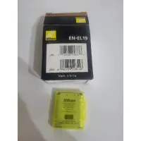 在飛比找蝦皮購物優惠-阿伯的店 尼康 Nikon 原廠電池 ENEL19 原廠鋰電