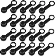 TINEASUR 20pcs Brake Nut Brake Bleeder Screw Cap Bleeder Screw Caps Replacement Caps for Car Screws Brake Bleeder Cap Car Valve Caps Bleeder Valve Cap Brake Bleeder Screws Cap Fittings