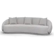 Jake 4 Seater Sofa - Ash Grey Boucle