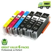 6 Ink For Canon 680XXL 681XXL PIXMA TR7560 TR8560 TS6100 TS6160 TS6260 TS6360