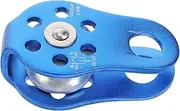 GALPADA Rock Climbing Pulley Fixed Micro Pulley Climbing Gear Construction Easy to Use for Levels
