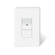 Motion Sensor Light Switch, Neutral Wire Required, Single Pole in Wall Occupancy