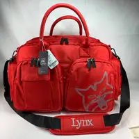 在飛比找蝦皮購物優惠-Lynx 美國山貓 專櫃品牌 旅行袋 附長背帶 質感細緻 格