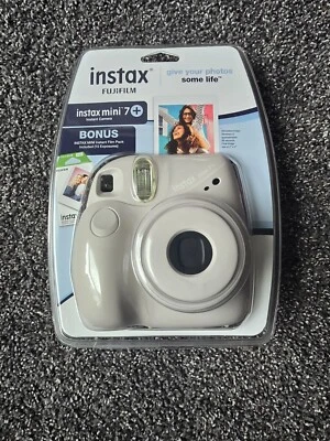 FujiFilm Instax Mini 7+ Camera *Case Included* Both New