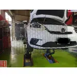 台克之光-HONDA-FIT4 / FIT4.5  氣壩鋁網安裝-防止冷排彈破