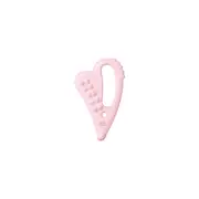 Milk Touch - Slim Face Ceramic Gua Sha - 1pc - Pink