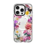 iPhone 16 Pro Clear Case MagSafe Compatible Flowers by Mond Kim