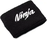 MOWOK For Kawasaki Ninja 300 400 500 650 1000 ninja650 ninja 400 NINJA 250 ZX-6R ZX25R ZX7R ZX9R ZX10R ZX12R ZX14R Front Brake Fluid Oil Reservoir Cover Sock (Black)