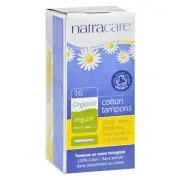 Natracare Tampons Regular with Applicator 16 Pieces (Pack of 3)