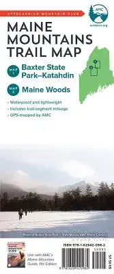 在飛比找博客來優惠-AMC Maine Mountains Trail Maps