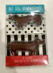 Hot Dog Hand Warmers Reusable Dachshund Dog Warmers - New