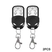 OZNALA 2PCS Replacement Garage Door Gate Car Cloning Remote Control Key Fob 433 mhz
