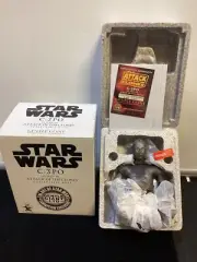 Gentle Giant Star Wars C-3PO Attack of Clones Mini Bust New In Box NIP 2004
