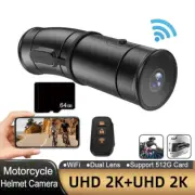 Front/Rear Camera WIFI Video IR Night Dual Dash Cam 4K+1080P HD Car DVR Recorder