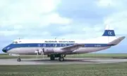 Alidair Vickers Viscount G-BORC postcard