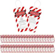Elqater Tear & Water Tags 3 X 5.75-Inch, 40 Danger Do Not Operate Tags with 40 Z