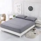 Grounding Earthing DOUBLE Fitted Sheet | Organic Grey Colour 95%Cotton 5%Silver