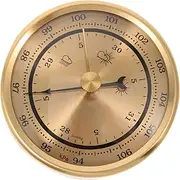 MOBUTOFU Portable Multi-Functional Barometer Indoor Air Pressure Gauge Thermometer and Hygrometer for Accurate Weather Forecasting Easy for Home Use