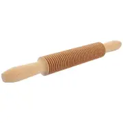 Rodillo Para Masa Acanalado Pasta Rolling Pin Cutter for Dough