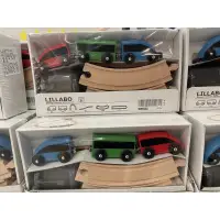 在飛比找蝦皮購物優惠-[IKEA代購]LILLABO 基本型玩具火車 20件組 兒