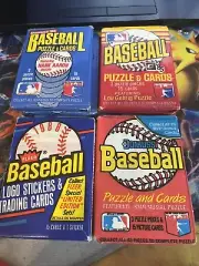 Donruss Baseball Wax Pack 2-1985 and 2-1986 Bonus 2-88 Packs