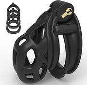 SM Chastity Cage 3D Penis Cage Chastity Cage Chastity Belt Man Penis Cage Cock Cage Set With 4 Sizes Cockring SM Bondage Chastity Sex Toys For Men(XXS)