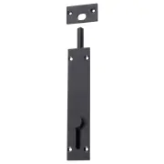 Reverse Barrel Bolt, Matte Black