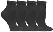 Dr. Scholl's Women's Flat Knit Relaxed Fit Ankle Value 4 Pack Sock