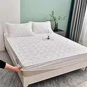 Fitted Bed 200x220,Protection mattress topper for turning - mattress topper | mattress protector | box spring bed