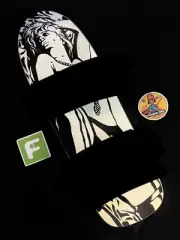 RARE Randy Colvin Glow In The Dark Censorship Is Weak Prime Skateboard Deck GITD