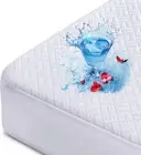 100% Waterproof Mattress Protector King Size, Mattress Cover 3D Air Fabric Cooli
