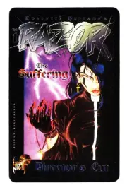 Everett Hartsoe's Razor The Suffering Phone Card #93 of 221 Comic Images 1996