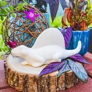 Dinosaur Lizard Dimetrodon 8.5" IN STOCK Ceramic Bisque Ready To Paint Pottery