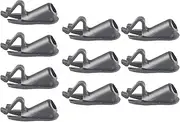 Oshhni 10x Bike Line Tube Clamps Fixed Routing,Multipurpose Practical Compact Wire Line Guide Plugs Organizers for Road Bikes