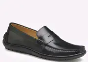 Johnston & Murphy Nichols Penny Black Full Grain Mens Size: 13