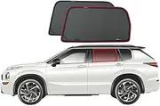 Genuine SNAPSHADES Car Rear Window Shades for Mitsubishi Outlander 4th Gen (GN; 2021-Present)