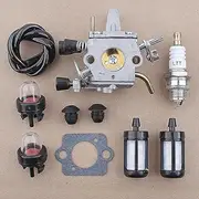 Garden Parts Carburetor Fuel Filter Line Gromment Kit for Stihl FS120 FS120R FS200 FS200R FS020 FS202 TS200 FS250 FS250R FS300 FS350 Trimmer