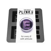 DrinksPlinks Letter E Ice Cube Tray