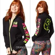 Zumba Team Zumba Instructor Zip Up Jacket Jumper Cardigan Zin Exclusive!! S M L