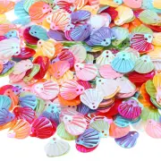 30Gram Sequins for Crafts, 1Pack Colored Sequin and Spangles, Little Shell